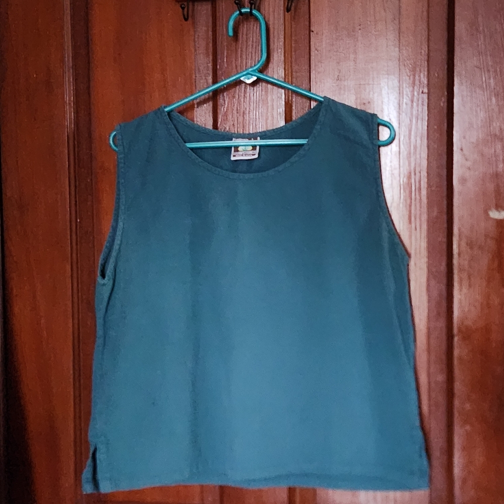 Vintage California Drawstrings Boxy Top Large